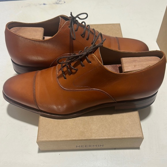 Meermin Antique Copper Leather Footwear Oxford